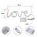 Неоновый светильник Love надпись USB + батарейки АА вывеска ночник розовый подарок 14 февраля G03031 фото 10