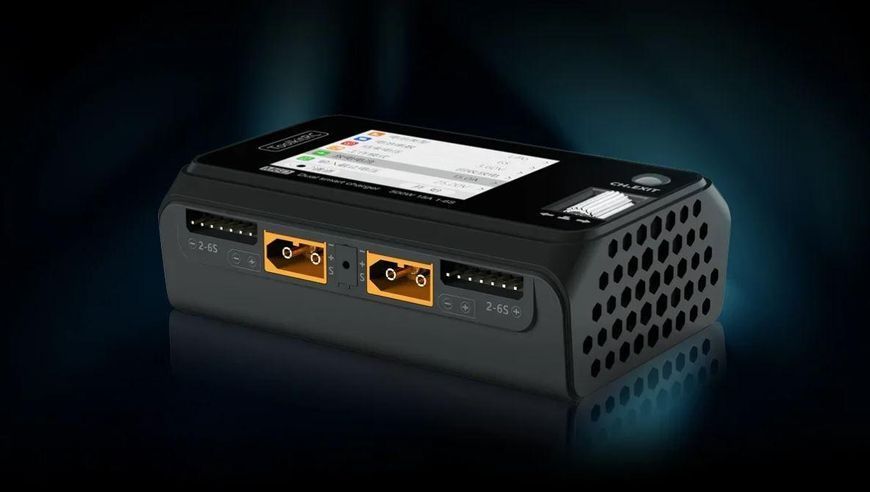 Багатофункціональний зарядний пристрій ToolkitRC M6D 500W для літієвих акумуляторів квадрокоптерів Li06010 фото
