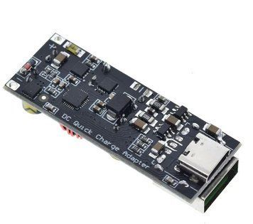 DC преобразователь с быстрой зарядкой QC4.0 PD3.0 модуль 100W для Powerbank E08045 фото