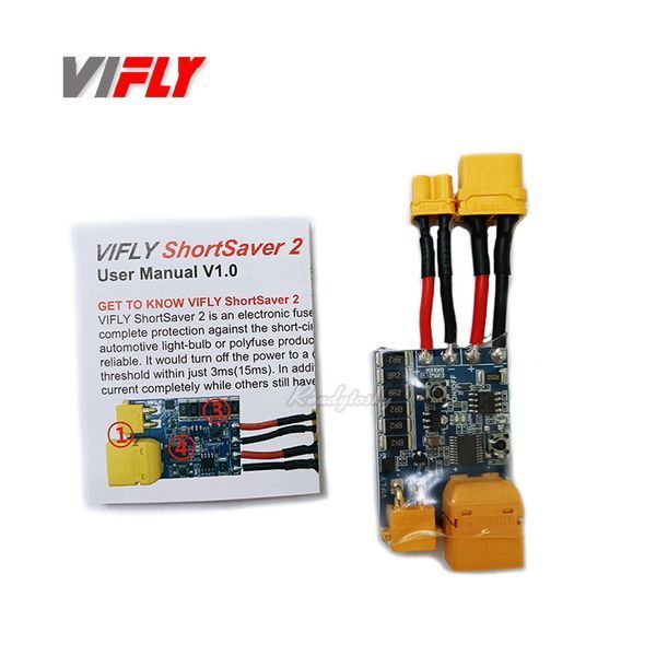 Электронный предохранитель VIFLY ShortSaver 2 для FPV дронов защита от короткого замыкания и перегрузок Q15006 фото