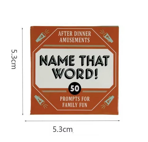 Карточная игра Name That Word на английском языке для всей семьи BG1785 фото