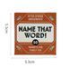 Карточная игра Name That Word на английском языке для всей семьи BG1785 фото 6