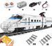 Радиоуправляемый Лего поезд Mould King 1808 деталей скоростной пассажирский CRH2 TS19005 фото 2