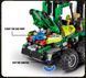 Детализированная модель трактора John Deere с пневматическим захватом и прицепом Mould King TS19006 фото 6