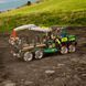 Детализированная модель трактора John Deere с пневматическим захватом и прицепом Mould King TS19006 фото 1