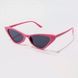 Жіночі сонцезахисні окуляри Cat Eye рожевого кольору стильні P13096 фото 1