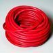 Силіконовий гнучкий кабель високотемпературний 4AWG 25 мм&sup2; вогнестійкий червоний EM18063 фото 1