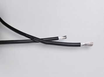 Силиконовый гибкий провод 12 AWG 3.4 кв мм черный EM18028 фото