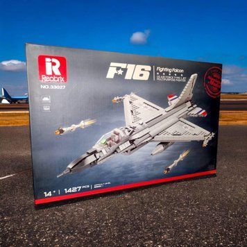 Детализированный конструктор Reobrix F16 для сборки с 1427 деталей TS19007 фото