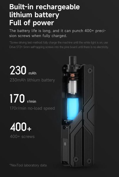 Багатофункціональний похідний мультитул NexTool Gemini Electric NE20213 з електровикруткою та набором біт T09009 фото