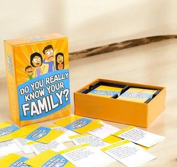 Карточная игра для всей семьи Do You Really Know Your Family на английском BG1703 фото