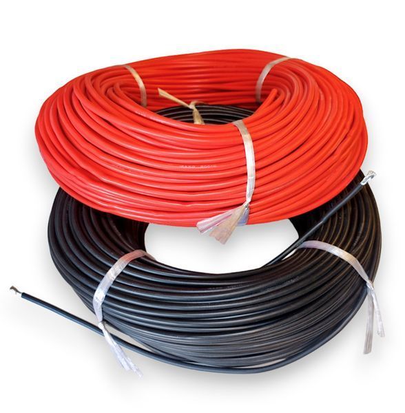 Силіконовий гнучкий дріт 12 AWG 3.4 кв мм червоний EM18027 фото