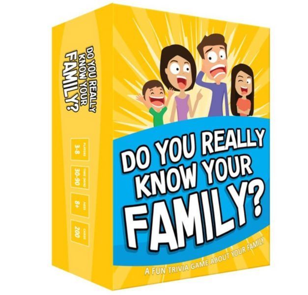 Карточная игра для всей семьи Do You Really Know Your Family на английском BG1703 фото