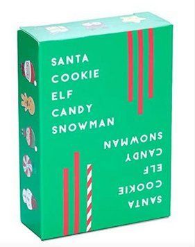 Карточная семейная игра Santa Cookie Elf Candy Snowman с праздничными персонажами BG1789 фото