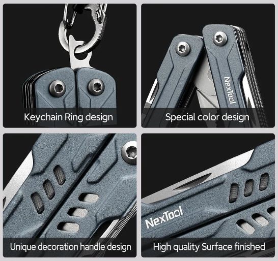 Многофункциональный карманный мультитул Nextool Mini Sailor T09006 фото
