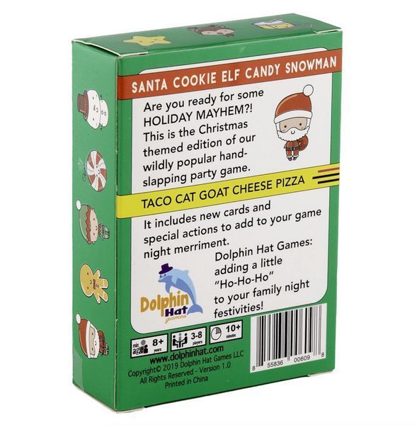 Карткова сімейна гра Santa Cookie Elf Candy Snowman зі святковими персонажами BG1789 фото