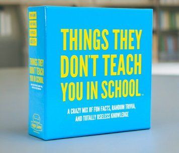 Увлекательная английская карточная игра Things They Don't Teach You in School для компании BG1711 фото