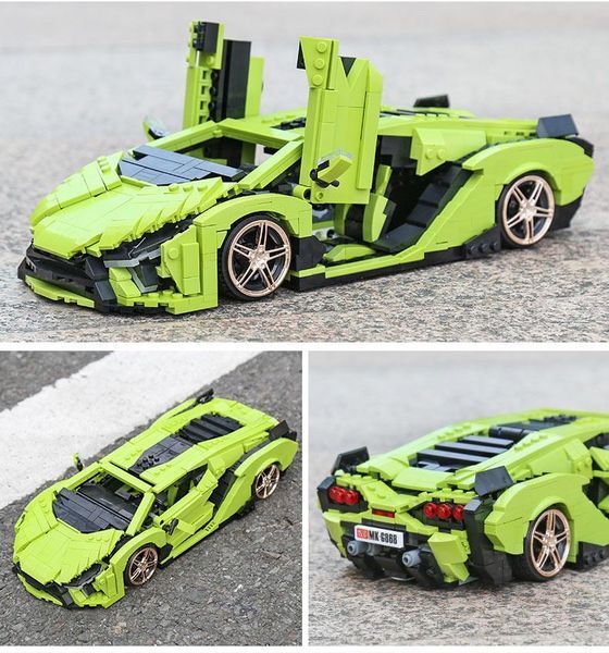 Модель спортивного автомобіля Lamborghini Mould King конструктор для складання 1133 деталей TS19009 фото