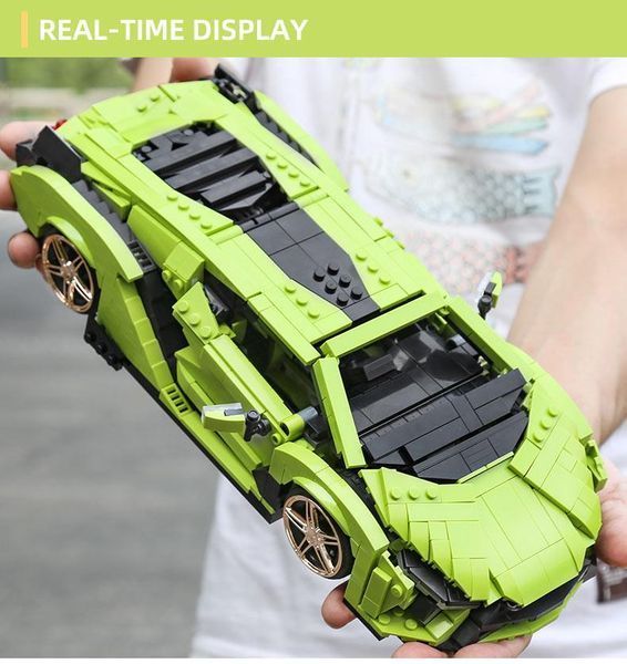 Модель спортивного автомобіля Lamborghini Mould King конструктор для складання 1133 деталей TS19009 фото