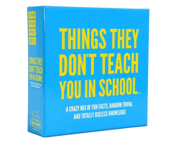 Увлекательная английская карточная игра Things They Don't Teach You in School для компании BG1711 фото