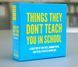 Увлекательная английская карточная игра Things They Don't Teach You in School для компании BG1711 фото 1