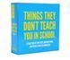 Увлекательная английская карточная игра Things They Don't Teach You in School для компании BG1711 фото 8