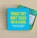 Увлекательная английская карточная игра Things They Don't Teach You in School для компании BG1711 фото 4