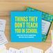 Увлекательная английская карточная игра Things They Don't Teach You in School для компании BG1711 фото 2