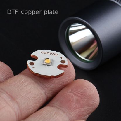 Ручной светодиодный фонарь Convoy S2+ SST40 5000K 12 режимов 18650 C02002 фото