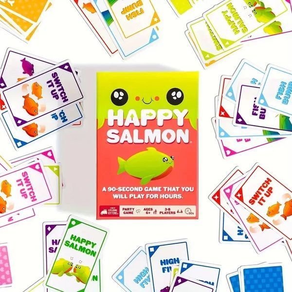 Карткова гра Happy Salmon англійською для всієї родини BG1715 фото