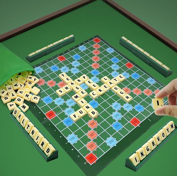 Класична настільна гра Scrabble для розвитку англійського словникового запасу BG17103 фото