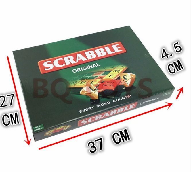 Класична настільна гра Scrabble для розвитку англійського словникового запасу BG17103 фото