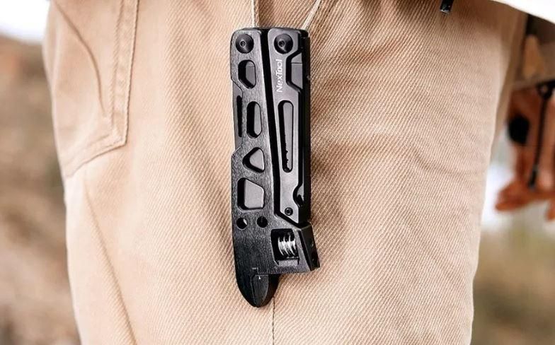 Багатофункціональний тактичний мультитул Nextool Wrench Knife з гайковим ключем T09005 фото