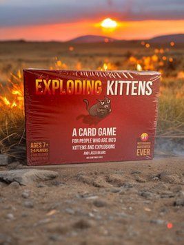 Карточная игра Exploding Kittens для семьи и друзей на английском BG1717 фото