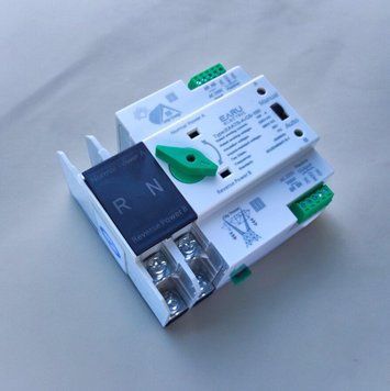 Резервный автомат с задержкой для солнечных систем EARU EAATS-A-CS-100 100А N1657 фото