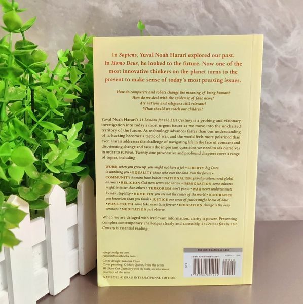 Книга англійською 21 Lessons for the 21st Century від Юваля Харарі BG17107 фото