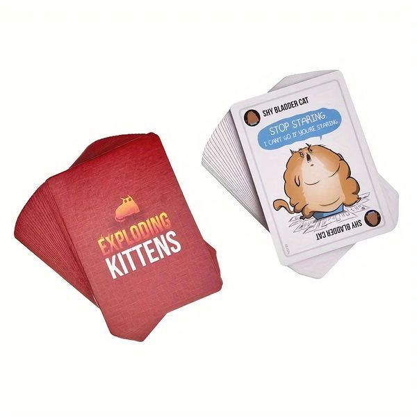 Карточная игра Exploding Kittens для семьи и друзей на английском BG1717 фото