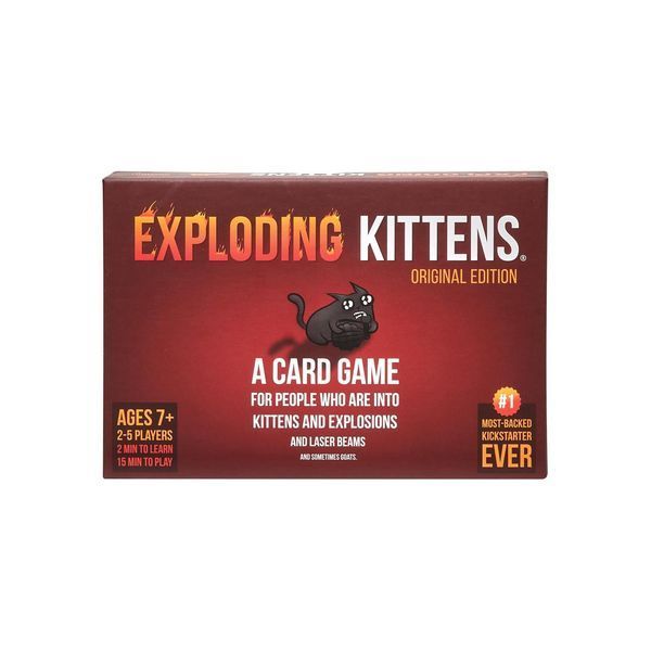 Карточная игра Exploding Kittens для семьи и друзей на английском BG1717 фото