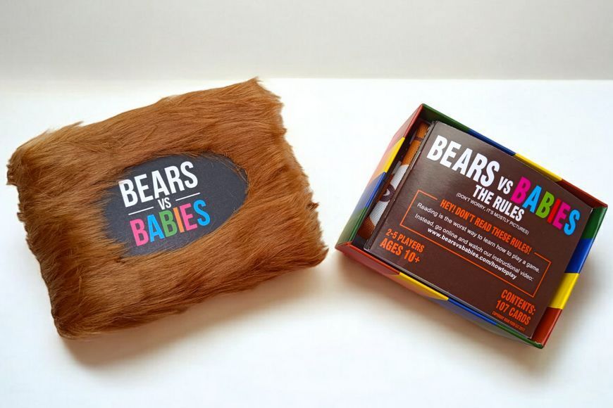 Карткова гра Bears vs Babies англійською для всієї родини BG1725 фото