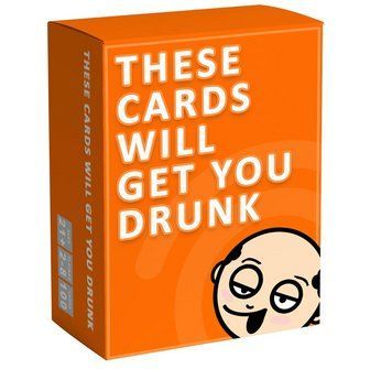 Карточная игра для взрослых These Cards Will Get You Drunk 100 заданий 2-8 игроков BG1730 фото