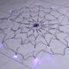Фиолетовая светодиодная гирлянда сетка 70 LED с USB питанием и пультом G03118 фото 5