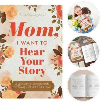Книга для мамы на английском Mom, I Want to Hear Your Story оригинальный подарок маме BG17113 фото