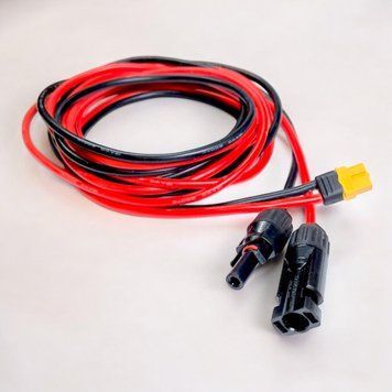 Кабель MC4 XT60 3 метра Переходник MC4 XT60 для зарядной станции 3м Коннектор для солнечной панели S11014 фото