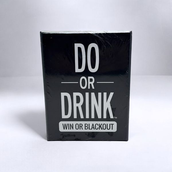 Алкогольна гра для компанії Do or Drink Black англійською мовою BG1736 фото