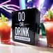 Алкогольна гра для компанії Do or Drink Black англійською мовою BG1736 фото 1