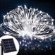 Солнечная уличная гирлянда светодиодная Роса с аккумулятором и LED подсветкой 30м Белый цвет G03001 фото 2