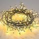 Cветодиодная гирлянда 30 метров 900 LED с теплым белым свечением на зеленой медной проволоке G03120 фото 8