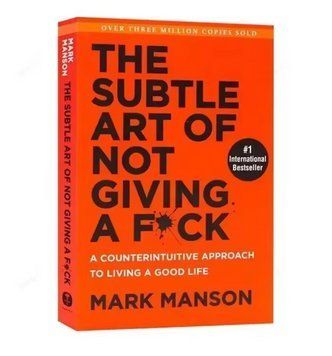 Книга Марка Мэнсона The Subtle Art of Not Giving a F*ck на английском BG1790 фото