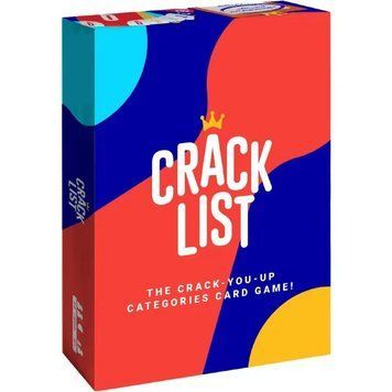 Карточная игра Crack List на английском для компании друзей и семьи BG1764 фото