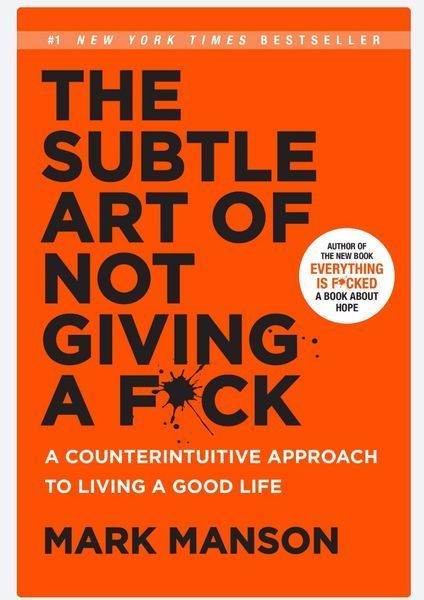 Книга Марка Менсона The Subtle Art of Not Giving a F*ck англійською BG1790 фото